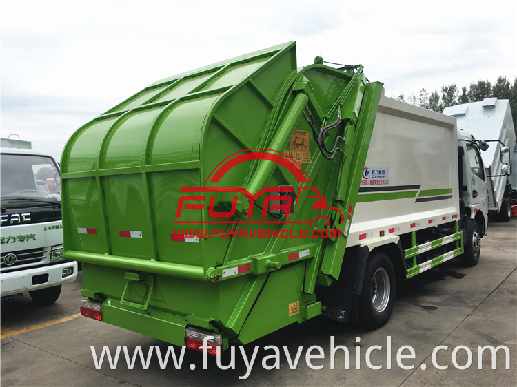 Dongfeng 4x2 Capacity 5t 6t Compress Garbage Truck Refuse Compactor Truck 6